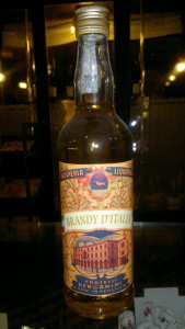 Classico brandy italiano della nostra drogheria.